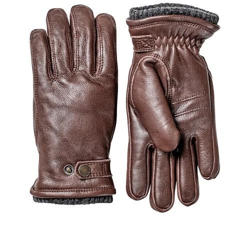Hestra Heren  Handschoen | Donkerbruin| www.pietkoopmans.nl