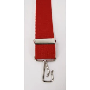 Bretels 4 Sterke Haken | Rood