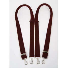 Bretels 4 Sterke Haken | Bordeaux