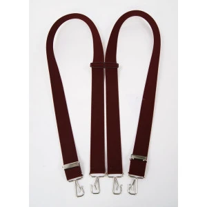 Bretels 4 Sterke Haken | Bordeaux