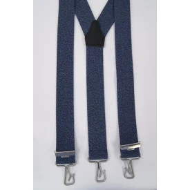 Bretels 3 Sterke Haken | Jeans Blauw