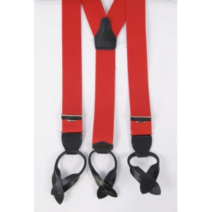 Bretels Leertjes | Rood Uni
