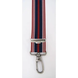 Bretels Extra Sterk | Marine Rood Gestreept
