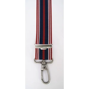 Bretels Extra Sterk | Marine Rood Gestreept