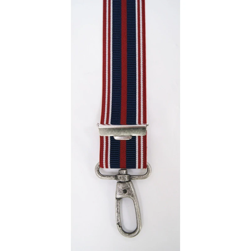 Bretels Extra Sterk | Marine Rood Gestreept | www.pietkoopmans.nl