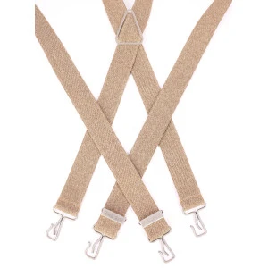 Bretels Extra Sterk Haken | Beige Denim