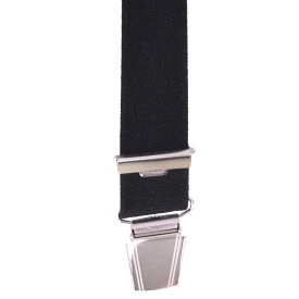 Bretels 4 Sterke Clips | Effen Zwart