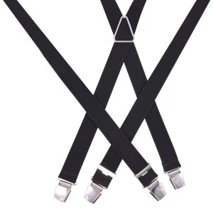Bretels 4 Sterke Clips | Effen Zwart