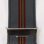 Bretels | Grijs Blauw Gestreept