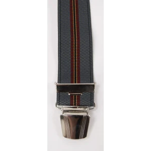 Bretels | Grijs Blauw Gestreept
