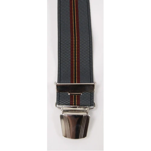Bretels | Grijs Blauw Gestreept