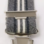 Bretels Clips | Jeans Grijs Gestreept | www.pietkoopmans.nl