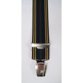 Bretels Clips | Geel Navy Olijf
