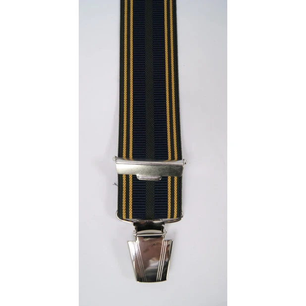 Bretels Clips | Geel Navy Olijf | www.pietkoopmans.nl