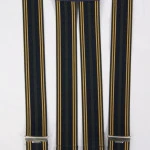 Bretels Clips | Geel Navy Olijf | www.pietkoopmans.nl