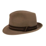 Klassieke Trilby Hoed | Taupe | www.pietkoopmans.nl