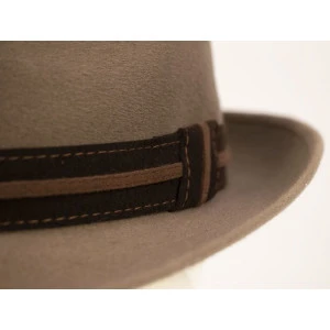 Klassieke Trilby Hoed | Taupe