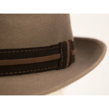Klassieke Trilby Hoed | Taupe | www.pietkoopmans.nl