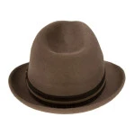 Klassieke Trilby Hoed | Taupe | www.pietkoopmans.nl