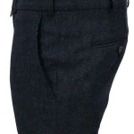 M.E.N.S. Pantalon Wol | Blauw Geruite Broek
