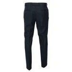 M.E.N.S. Pantalon Wol | Blauw Geruite Broek