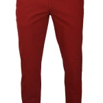 M.E.N.S. Xtend Chino | Rood | www.pietkoopmans.nl