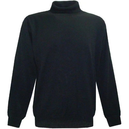 Monte Carlo Col Pullover | Zwart | www.pietkoopmans.nl