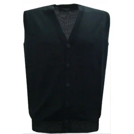 Monte Carlo Mouwloos Vest |  Zwart