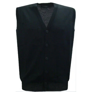 Monte Carlo Mouwloos Vest |  Zwart