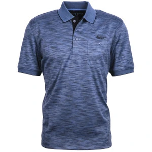 Monte Carlo Polo Korte Mouwen | Gestreept Indigo