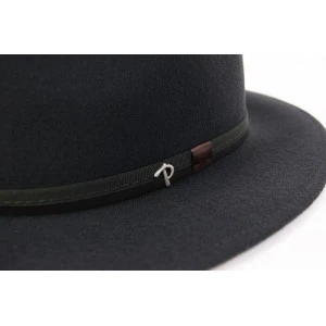 Panizza Fedora Wolvilt Hoed | Antraciet