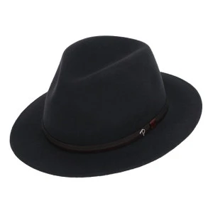 Panizza Fedora Wolvilt Hoed | Antraciet