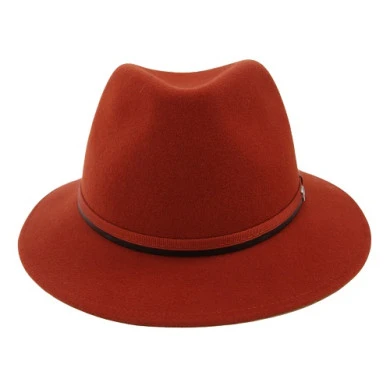 Panizza Fedora Wolvilt Hoed | Terra | www.pietkoopmans.nl