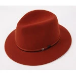 Panizza Fedora Wolvilt Hoed | Terra | www.pietkoopmans.nl