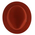 Panizza Fedora Wolvilt Hoed | Terra | www.pietkoopmans.nl