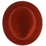 Panizza Fedora Wolvilt Hoed | Terra | www.pietkoopmans.nl