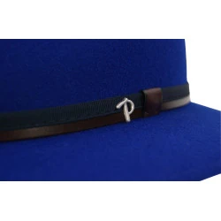 Panizza Fedora Wolvilt Hoed | Kobalt