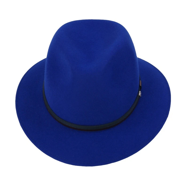Panizza Fedora Wolvilt Hoed | Kobalt | www.pietkoopmans.nl