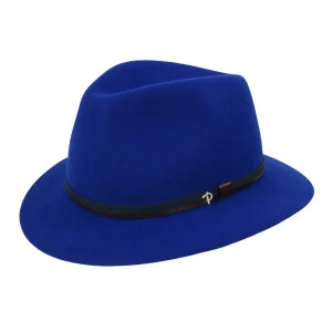 Panizza Fedora Wolvilt Hoed | Kobalt
