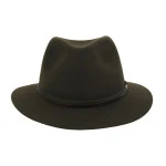 Panizza Fedora Wolvilt Hoed | Groen | www.pietkoopmans.nl