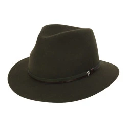 Panizza Fedora Wolvilt Hoed | Groen