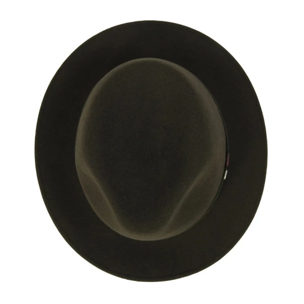 Panizza Fedora Wolvilt Hoed | Groen | www.pietkoopmans.nl