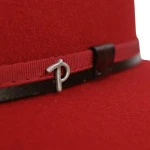 Panizza Fedora Wolvilt Hoed | Licht Rood | www.pietkoopmans.nl