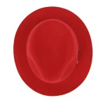Panizza Fedora Wolvilt Hoed | Licht Rood | www.pietkoopmans.nl