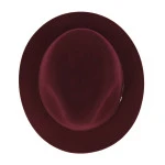 Panizza Fedora Wolvilt Hoed | Bordeaux | www.pietkoopmans.nl