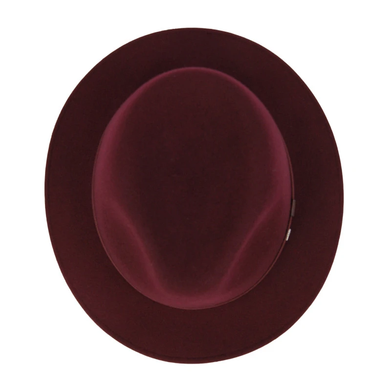 Panizza Fedora Wolvilt Hoed | Bordeaux | www.pietkoopmans.nl