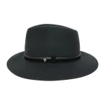 Panizza Fedora Wolvilt Hoed | Donkergrijs | www.pietkoopmans.nl