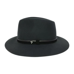 Panizza Fedora Wolvilt Hoed | Donkergrijs