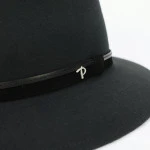 Panizza Fedora Wolvilt Hoed | Donkergrijs | www.pietkoopmans.nl