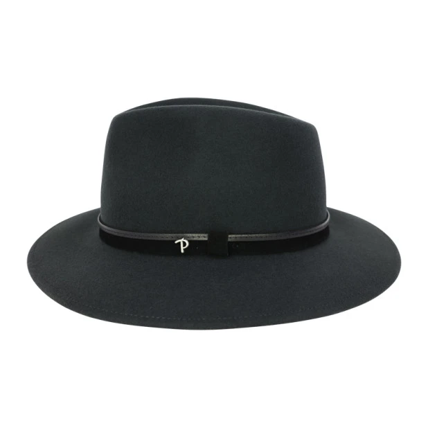 Panizza Fedora Wolvilt Hoed | Donkergrijs | www.pietkoopmans.nl